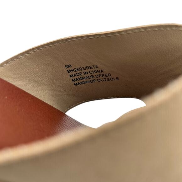 MIA Women's‎ Sand RETA Slip On Wedge Platform Sandal Size 9M - Picture 11 of 11